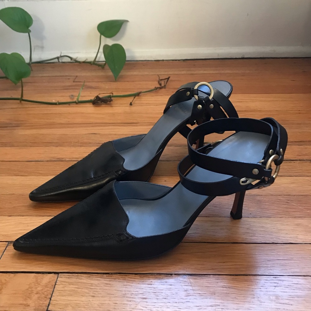 Bally pointed toe heels